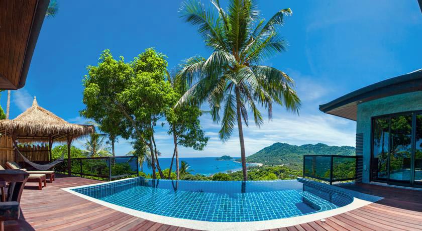 Hotel with private pool - Koh Tao Heights Pool Villas