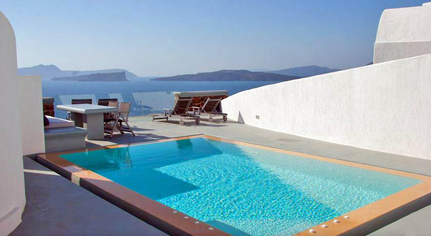 Hotel with private pool - Grand Ambassador Santorini Hotel