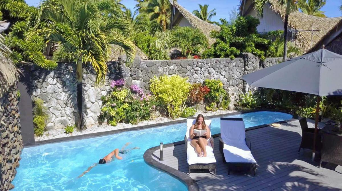 Hotel with private pool - Aitutaki Escape