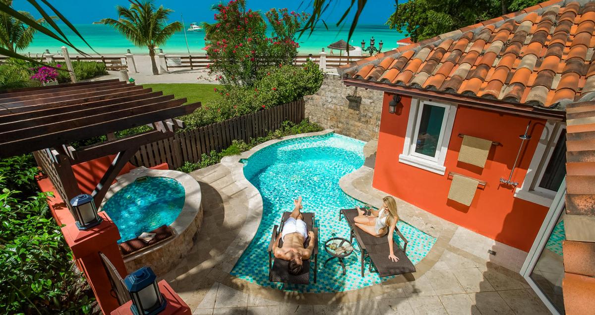 Hotel with private pool - Sandals Grande Antigua - All Inclusive Resort and Spa - Couples Only