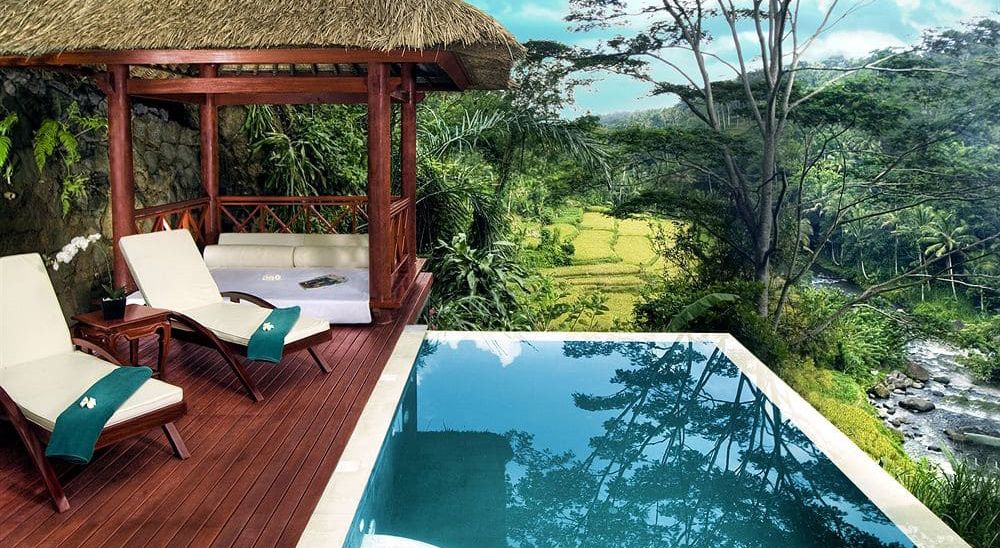 Hotel with private pool - Kupu Kupu Barong Villas and Tree Spa