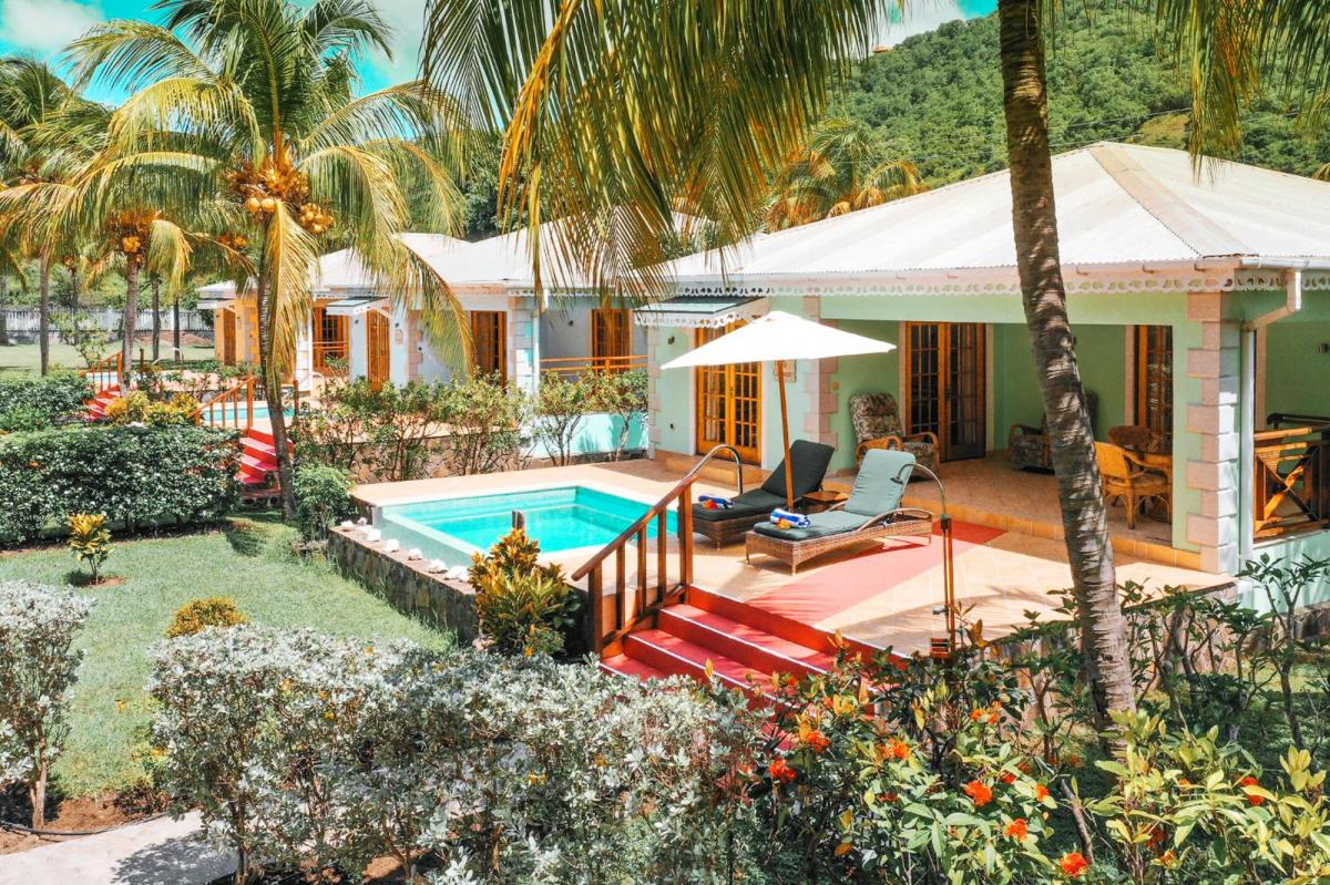 Hotel with private pool - Bequia Beach Luxury Boutique Hotel
