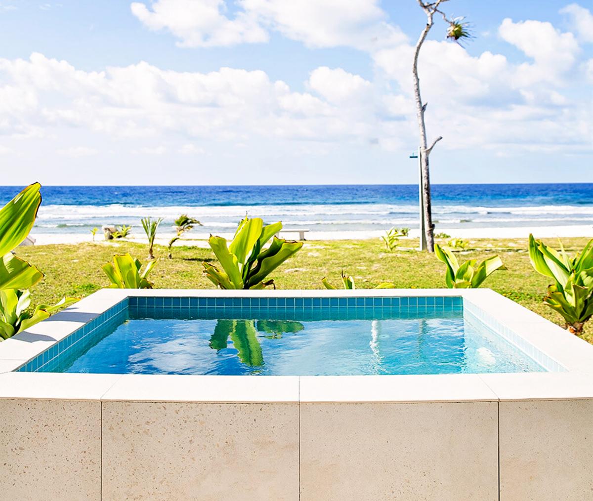 Hotel with private pool - Tamanu on the Beach