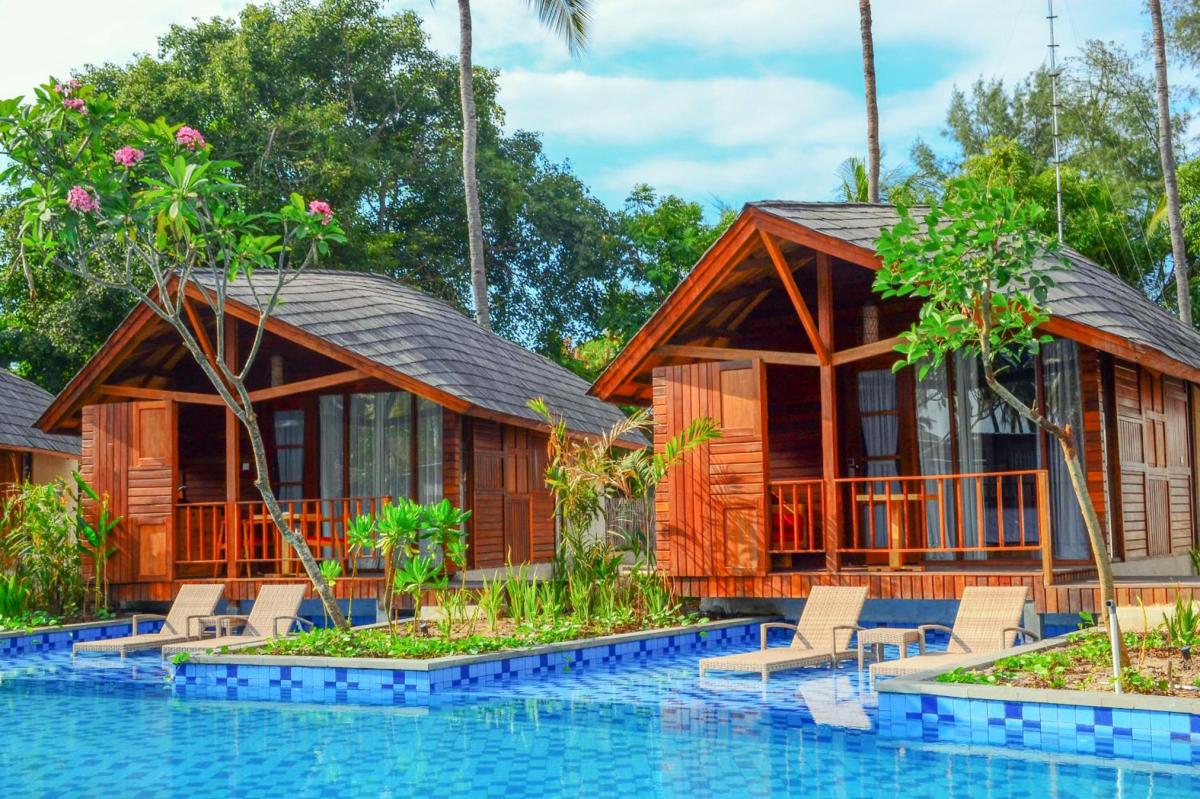 Hotel with private pool - Gili Air Lagoon Resort