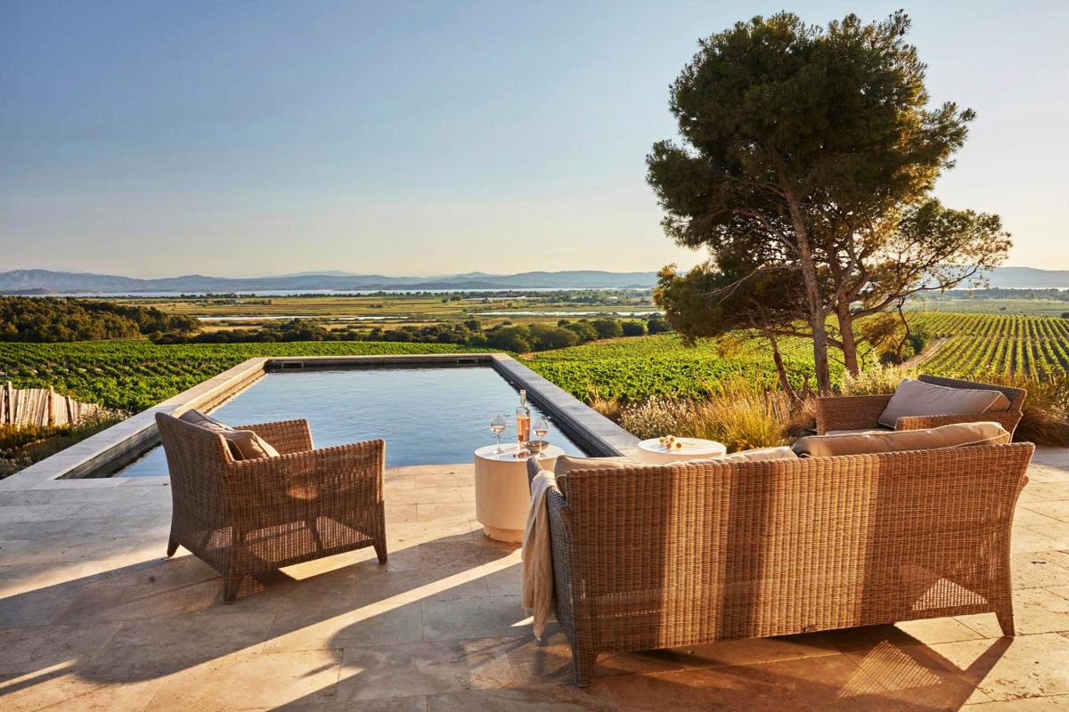 Hotel with private pool - Château Capitoul