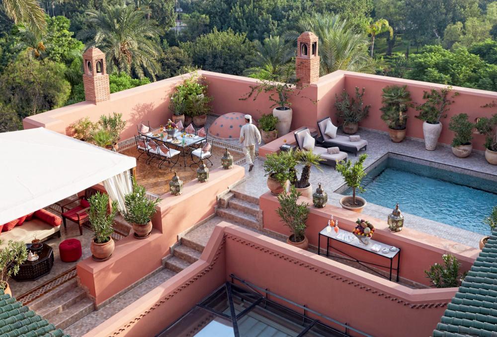 Hotel with private pool - Royal Mansour Marrakech