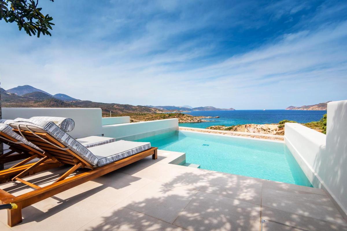 Hotel with private pool - Hotel Milos Sea Resort