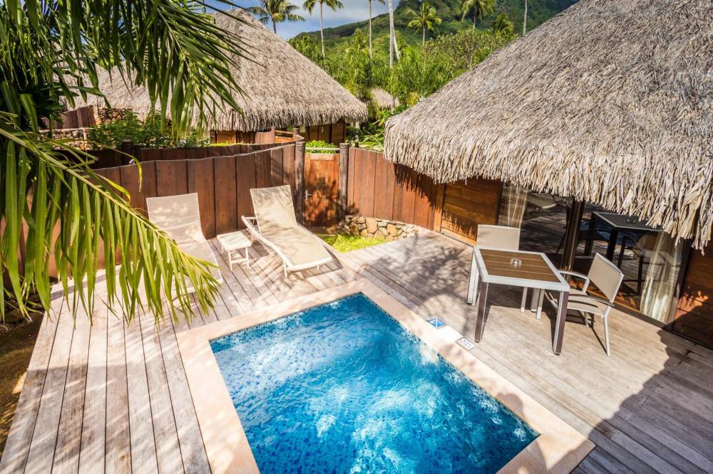 Hotel with private pool - Manava Beach Resort & Spa Moorea
