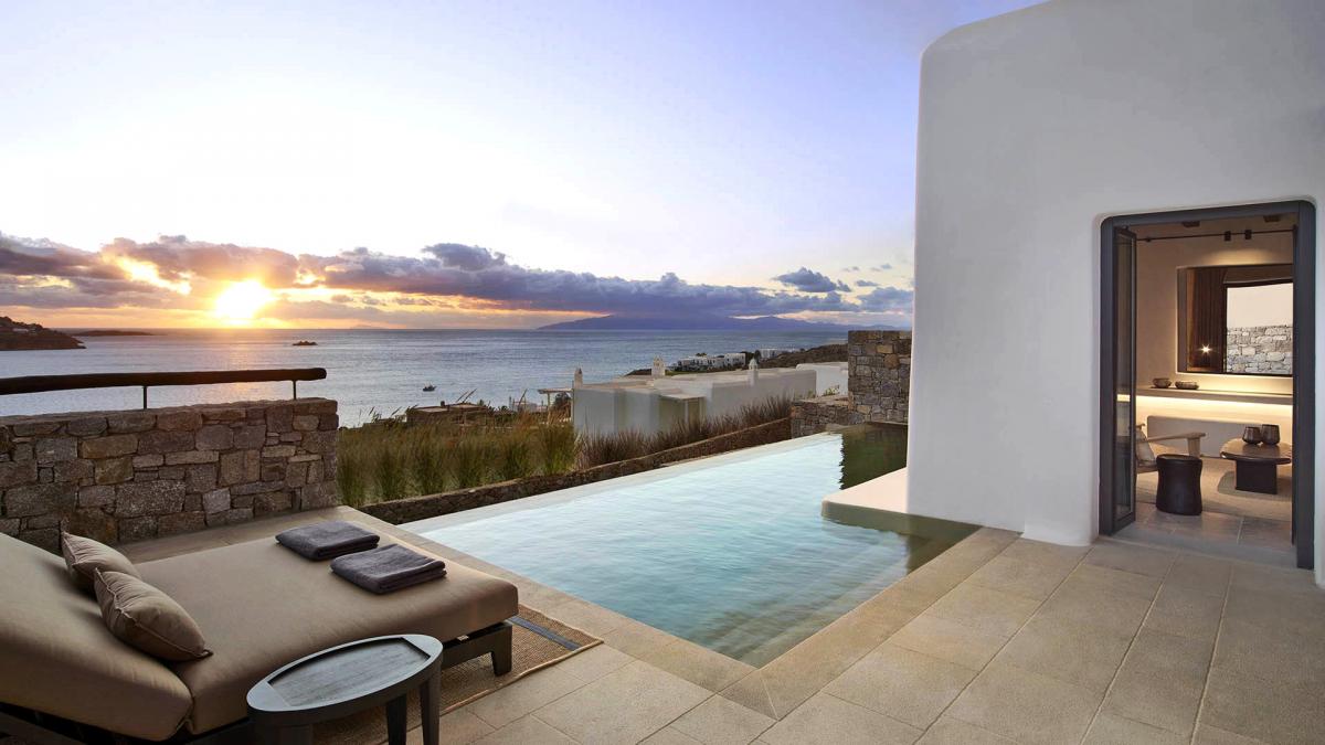 Hotel with private pool - Kalesma Mykonos