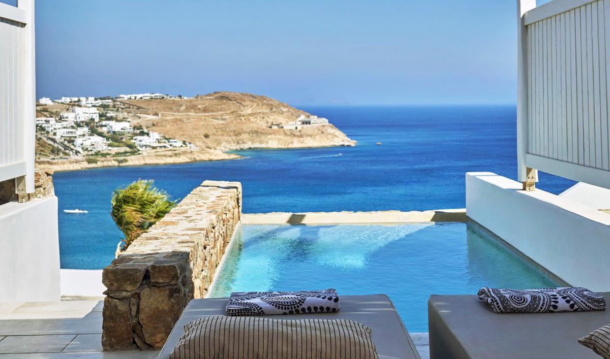Hotel with private pool - Mykonos Bliss - Cozy Suites, Adults Only Hotel