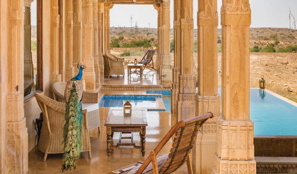 Hotel with private pool - Suryagarh Jaisalmer