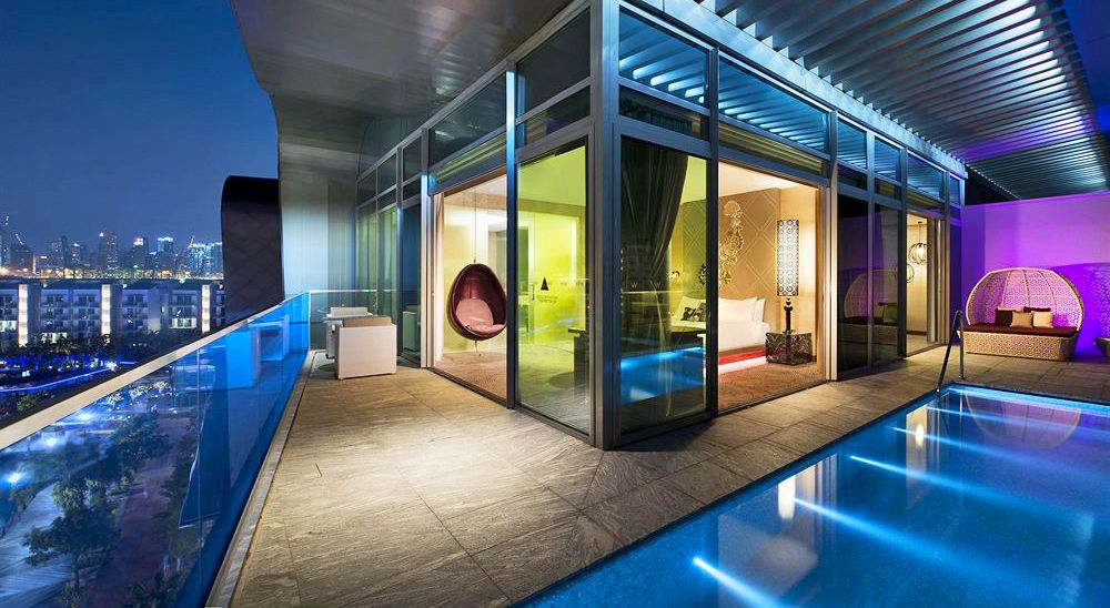 Hotel with private pool - W Singapore - Sentosa Cove