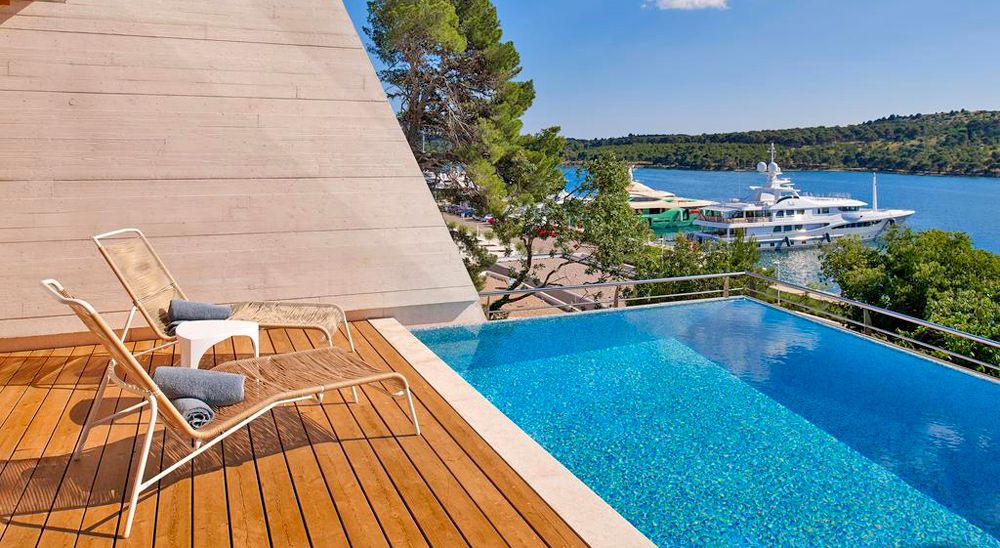 Hotel with private pool - D-Resort Sibenik