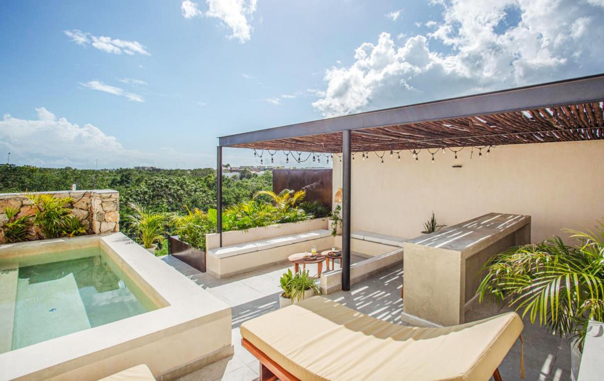 Hotel with private pool - Watal Tulum Hotel