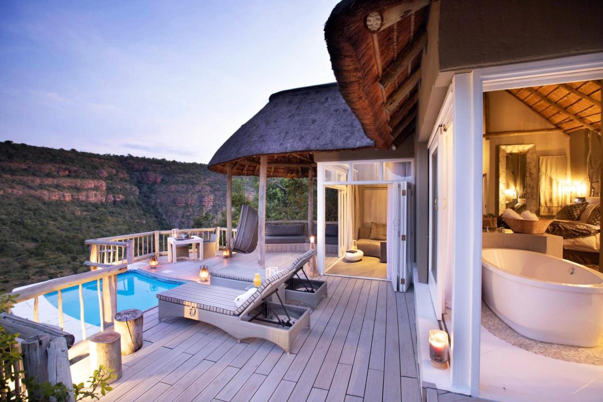 Hotel with private pool - Clifftop Exclusive Safari Hideaway
