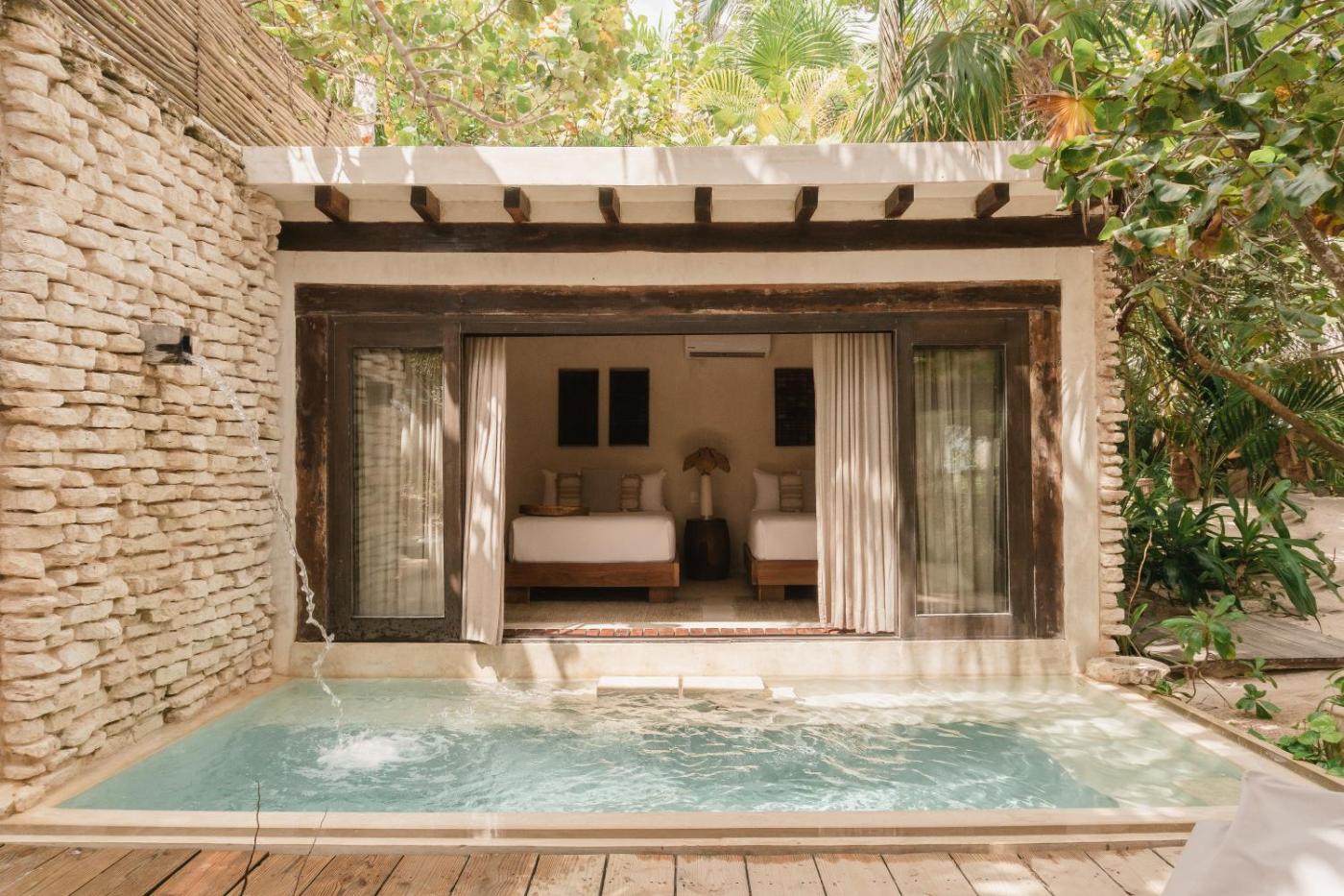 Hotel with private pool - Aldea Canzul Tulum