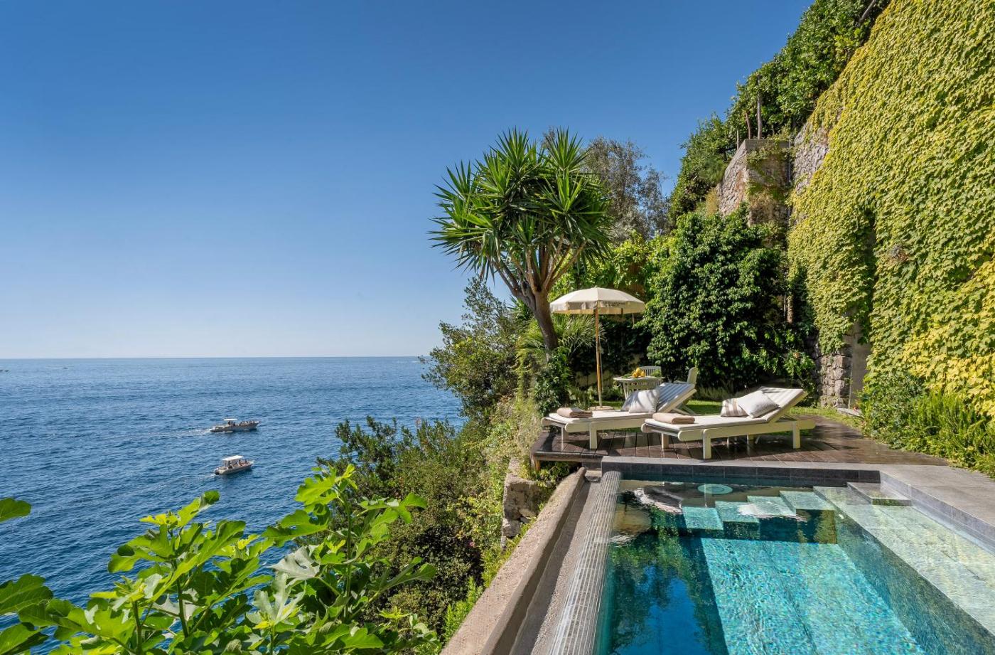 Hotel with private pool - Hotel Santa Caterina