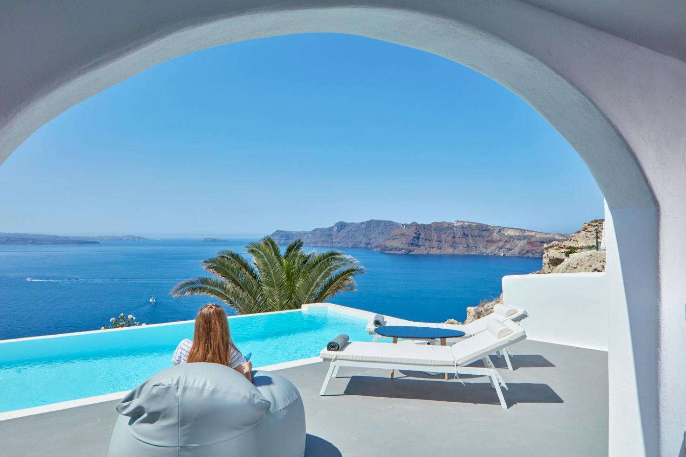 Hotel with private pool - Katikies Villa Santorini - The Leading Hotels Of The World