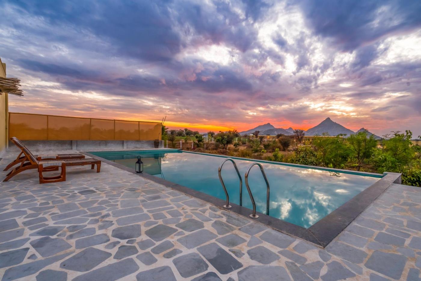 Hotel with private pool - KURJA Jawai