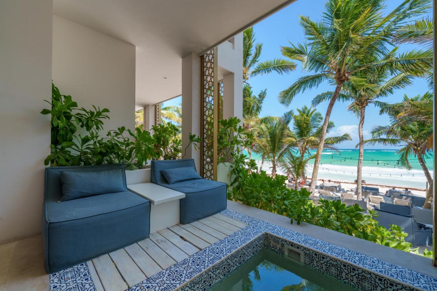 Hotel with private pool - Sana Tulum Beachfront Boutique Hotel