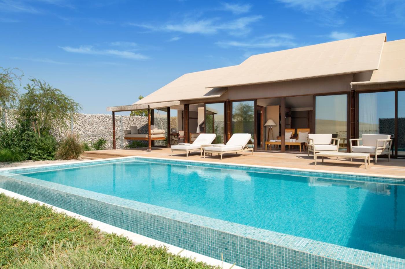 Hotel with private pool - The Outpost Al Barari Camp