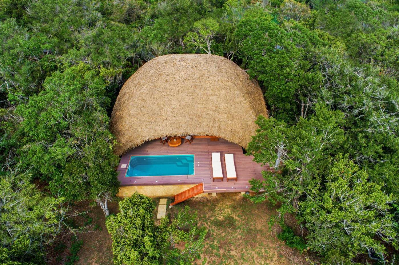 Hotel with private pool - Uga Chena Huts - Yala - All Inclusive