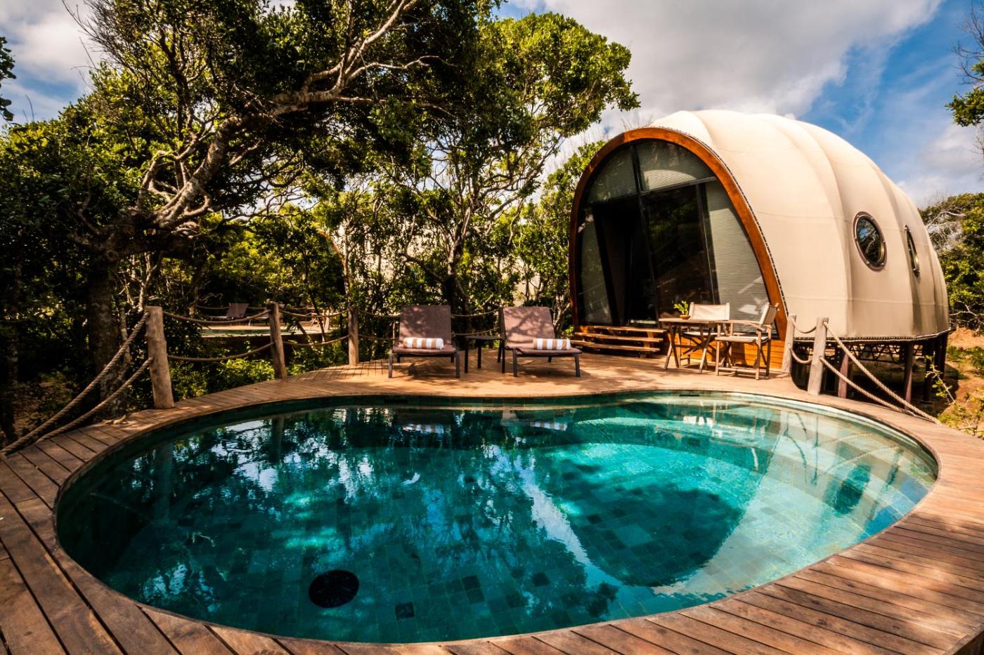 Hotel with private pool - Wild Coast Tented Lodge All Inclusive