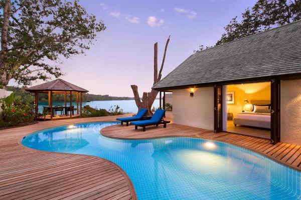 Hotel with private pool - Warwick Le Lagon Resort & Spa, Vanuatu