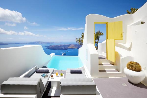 Greece Private Pool Hotel rooms, suites and villas